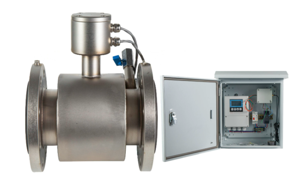 Split type electromagnetic flowmeter