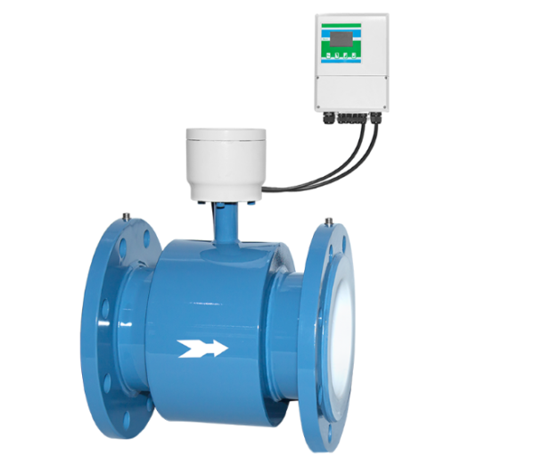 Split type electromagnetic flowmeter
