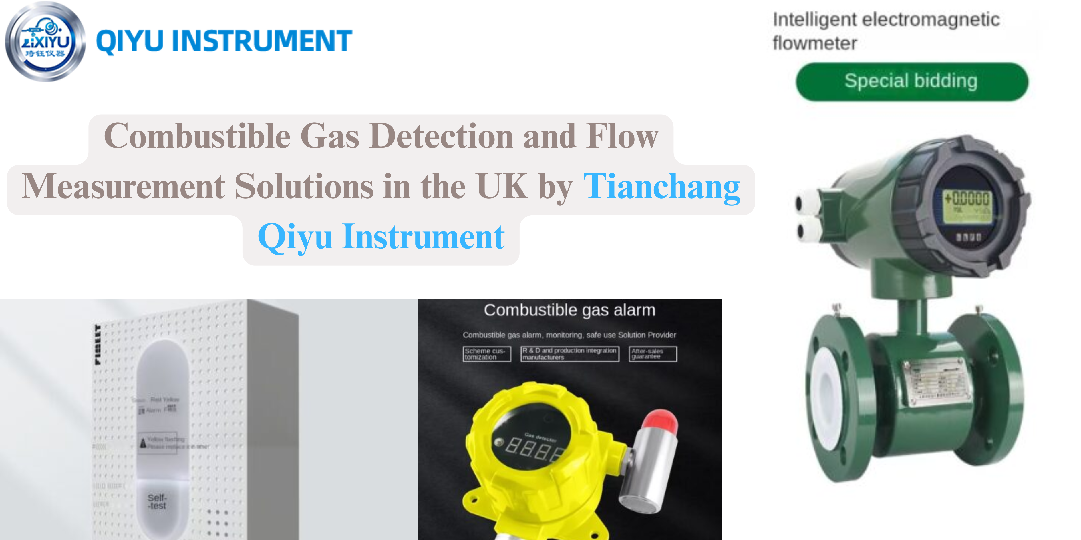 Combustible Gas Detection and Flow Measurement Solutions in the UK by Tianchang Qiyu Instrument